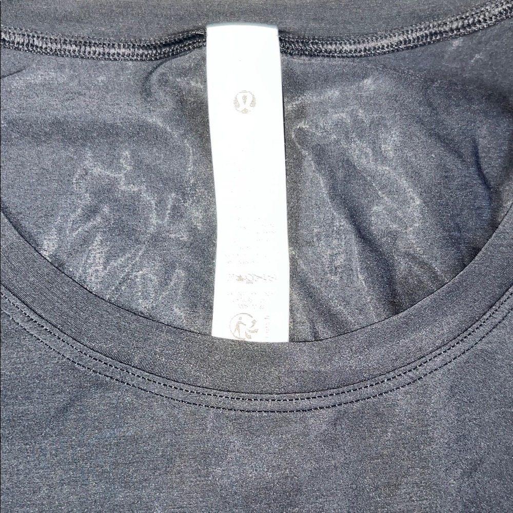 Lululemon Modal Relaxed Fit Lounge Ling Sleeve Shirt Black Size 12 NWT - Picture 6 of 10